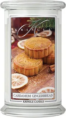 Produktbild von Kringle Candle Duftkerze Jar Large Cardamom Gingerbread