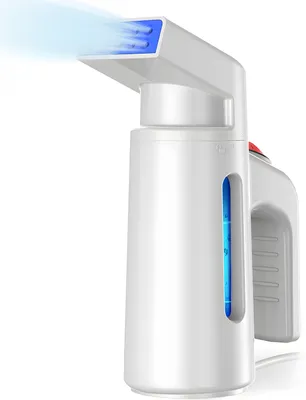 Obrázek produktu pro Napařovač oděvů, 25 s, rychlé zahřátí, 700 W, 180 ml, velká kapacita, silná pronikající pára, přenosný ruční napařovač oděvů, odstraňuje záhyby, na cesty, domů, do kanceláře