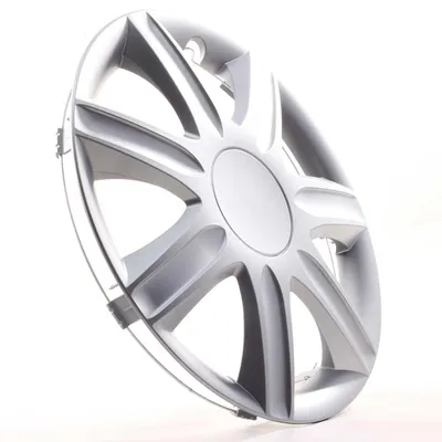 Obrázok produktu pre 4 ks krytov kolies 15 palcov, ozdobné kryty kolies, rubínovo-strieborné, pre Citroën, Ford, Lancia, MINI, Renault, Subaru 4-2431646