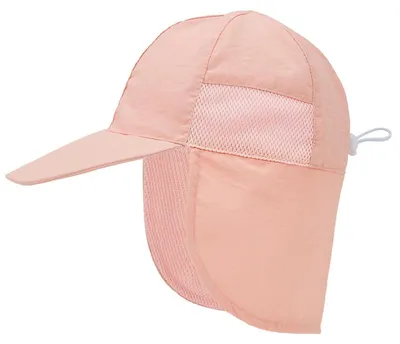 Produktbild von Baby Sonnenhut mit Nackenschutz UV-Schutz 50+ Rosa 6-12 Monate