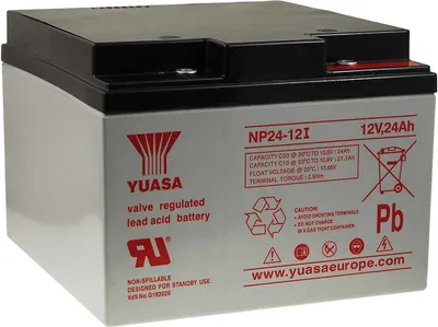 Image de YUASA Batterie au plomb rechargeable NP24-12I Vds