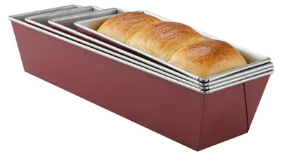 Productafbeelding van Omgoods - Set van 4 Broodvormen, 20/25/30/35 cm, Ideaal voor Toast en Brood