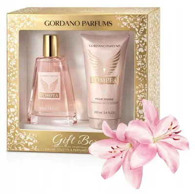 Zdjęcie produktu dla Gordano Parfums Pompea - Damskie Perfumy I Balsam 100Ml