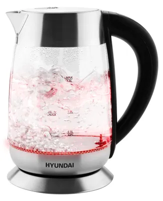 Immagine prodotto di Bollitore Hyundai VK792 I 2200 W I Capacità 1,8 l I Funzione Keep Warm I Spegnimento automatico I Protezione contro il surriscaldamento I Illuminazione interna