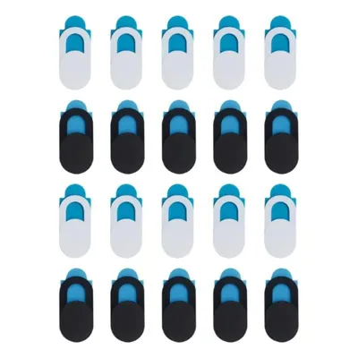 Immagine prodotto di Set da 20 copri-fotocamera scorrevoli per cellulare, protezione per fotocamera, protezione fisica per l'obiettivo - CAMCOV