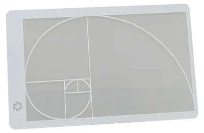 Produktbild von Sucher-Lineal Goldener Schnitt Sucher Tragbarer Fotografie-Skalen-Betrachtungswerkzeug Kompakte Größe Kompositionssucher Designer-Skala A