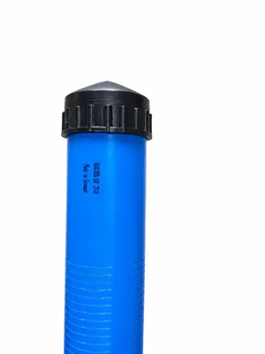 Produktbild von PVC Filter Filterrohr Brunnenrohr 2" 1m glatte Ausführung Rohrgewinde inklusive Bodenkappe