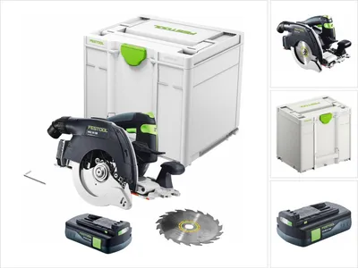 Produktbild von Festool HKC 55 EB-Basic Akku Handkreissäge 18 V 160 mm Brushless + 1x Akku 3,0 Ah + Systainer - ohne Ladegerät