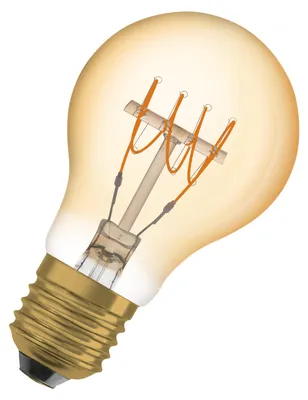 Produktbild von Vintage 1906 LED CLASSIC A,B,P SLIM FILAMENT DIMMABLE 4.8W 822 Gold E27