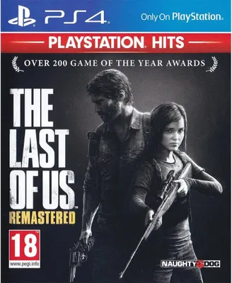 The cover art for 'The Last of Us Remastered' video game for PlayStation 4.