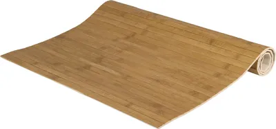 Immagine prodotto di Tappeto in bambù 80x50cm, naturale scuro