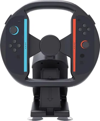 Produktbild von Für Nintendo Switch 2 Lenkrad-Stand (Desktop Racing Wheel) Schwarz