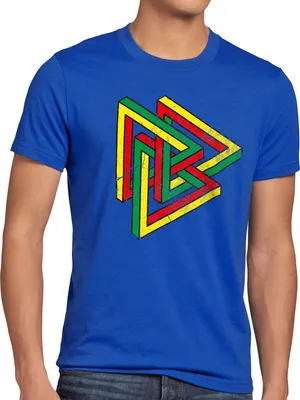 Produktbild von style3 Color Escher Herren T-Shirt sheldon