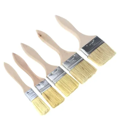 Produktbild von 5-teiliges Pinselset mit Holzgriff für Möbel und Schränke