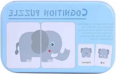 Produktbild von Lernkarten Spiel für Babys und Kleinkinder, Eisenbox