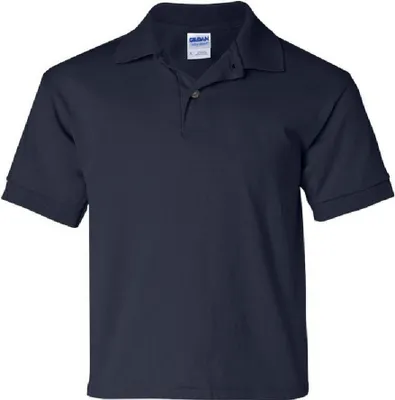 Produktbild von Gildan DryBlend Kinder Polo-Shirt (2 Stück/Packung) BC4361 (XL) (Marineblau)