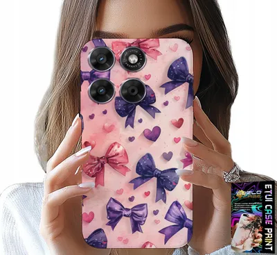 Zdjęcie produktu dla Etui Do Motorola Edge 70 - Kolorowe Wstążki Wstążka Wzory + Folia