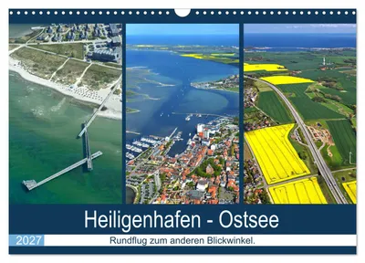 Produktbild von Heiligenhafen - Ostsee (Wandkalender 2027 DIN A3 quer), CALVENDO Monatskalender