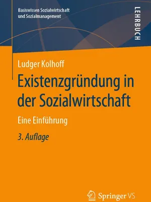 Produktbild von Existenzgründung in der Sozialwirtschaft