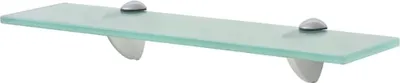 Immagine prodotto di Mensole Galleggianti 2 pz in Vetro 40x20 cm 8 mm