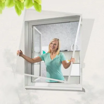 Produktbild von Insektenschutz Fenster Alurahmen Schutz Insekten Fenster Fieberglas Mückenschutz