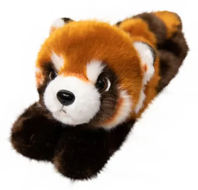 Obrázek produktu pro Plyšový červený panda maskot přívěsek na klíče karabina 13 cm