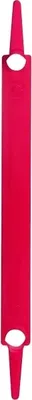 Produktbild von Heftstreifen 80mm Kunststoff VE=100 Stück rot