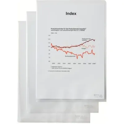 Image de HETZEL Sichthlle Standard, A4, PVC, glasklar, 0,12 mm