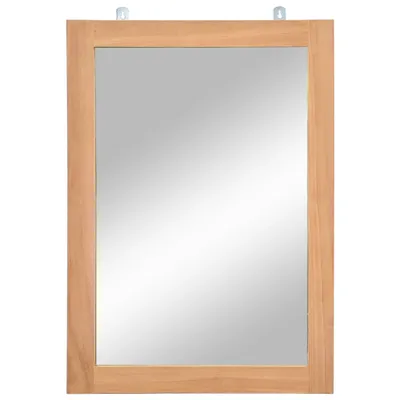 Obrázok produktu pre Nástenné zrkadlo z masívneho teakového dreva 50x70 cm