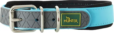 Zdjęcie produktu dla Obroża Hunter Halsband, zapewniająca wygodę, rozmiar L-XL, kolor neonowy żółty