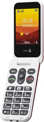 Produktbild von Leva L30 rot-weiß Handy