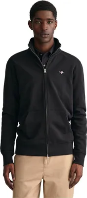 Obrázok produktu pre Gant Reg Shield Half Zip Jumper Black S Man Black S