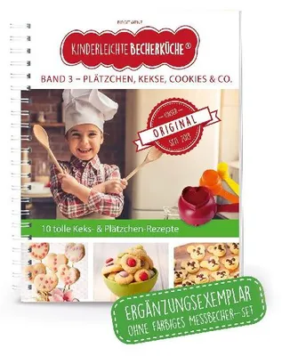 Produktbild von Kinderleichte Becherküche - Plätzchen, Kekse, Cookies & Co.