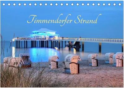 Produktbild von Timmendorfer Strand (Tischkalender 2025 DIN A5 quer), CALVENDO Monatskalender