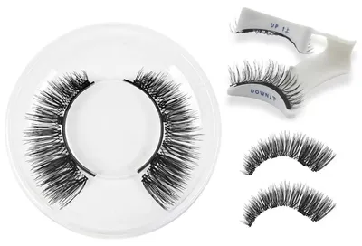 Image de Cils magnétiques sans colle, avec applicateur, réutilisables, pour un look naturel