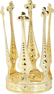 Produktbild von Goldenes Krönchen - für Karneval Faschingskostüm