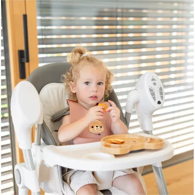 Produktbild von FreeON Silikon-Lätzchen Doggy, braun