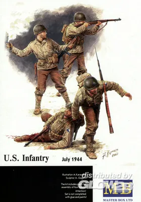 Produktbild von Master Box Ltd. US Infantry 1944-45  2335021