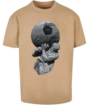 Image de Mister Tee - T-shirt pour homme, "Football's Coming Home Play God", coupe oversize, modèle TN2059 (Taille M), couleur union beige