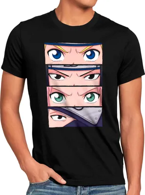 Produktbild von style3 Ninja Team Herren T-Shirt ninja anime manga cosplay