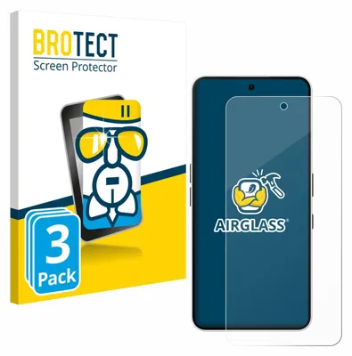 A product image showing packaging for screen protectors and a phone with a screen protector applied.