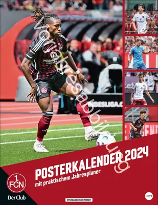 Produktbild von 1. FC Nürnberg Posterkalender 2025