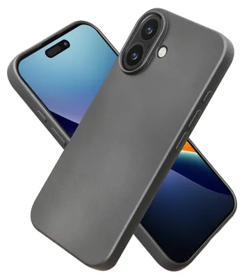 Produktbild von kwmobile Handyhülle für Apple iPhone 17 Hülle - Silikon Case metallisch schimmernd - Schutzhülle Cover - Metallic Grau