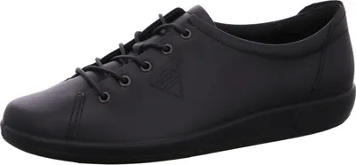 Produktbild von Ecco Soft 2 Lace Schnürer Schwarz