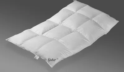 Produktbild von fjödur Polarwarm Basic Bettdecke 155x220cm "fjödur Farina" 70% Federn 100% Baumwolle