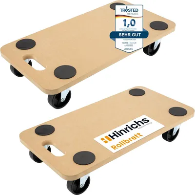 Produktbild von Hinrichs Rollbrett 2er Set