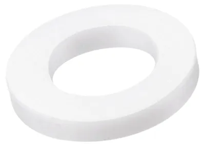 50 PTFE Flachdichtungen 14x8x2 mm, Weiß