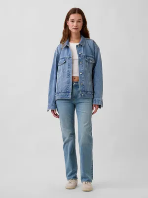 Produktbild von GAP Jeans mit mittelhohem Bund, lockerer, gerader Passform 24REG