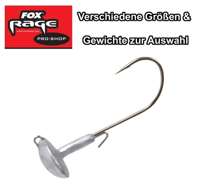 Produktbild von Fox Rage Jigköpfe Standup Lipstick Jigs Jighaken, Größe:15g / Gr. 2/0