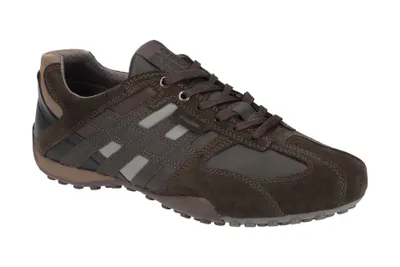 Produktbild von Geox SNAKE Herrenschuhe - sportliche Halbschuhe - Schnürschuhe braun NEU